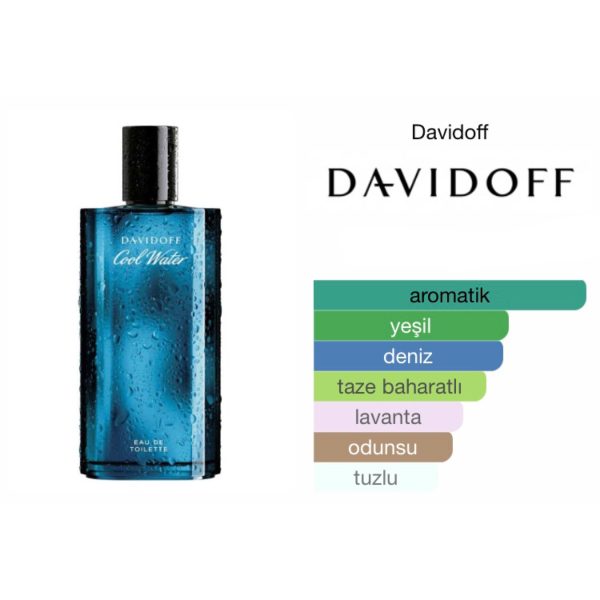 Davidoff Cool Water EDT 125 ML Erkek Parfüm - Görsel 2