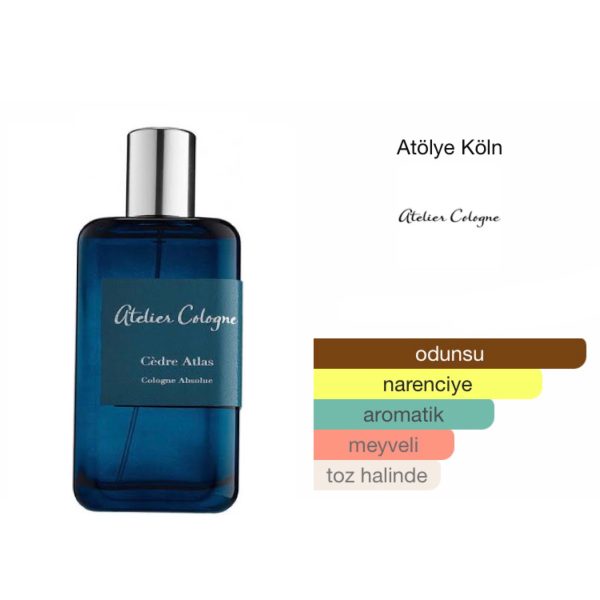 Atelier Colagne Cedre Atlas EDP 100 Unisex Parfüm - Görsel 2