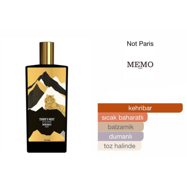 Memo Paris Tiger's Nest EDP 75 ML Unisex Parfüm - Görsel 2