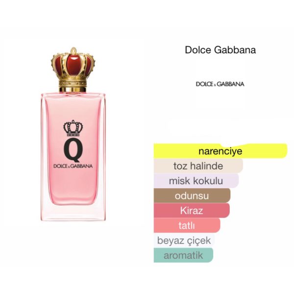 Q By Dolce & Gabbana EDP 100 ML Kadın Parfüm - Görsel 2