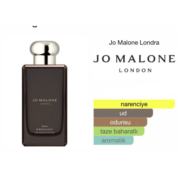 Jo Malone London Oud & Bergamont Cologne İntense 100 ML Unisex Parfüm - Görsel 2