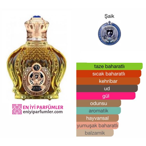 Chic Shaik Gold Edition EDP 100 ML Unisex Parfüm - Görsel 2
