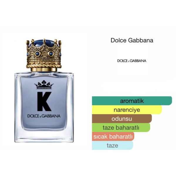 Dolce & Gabbana By K EDT 100 ML Erkek Parfüm - Görsel 2