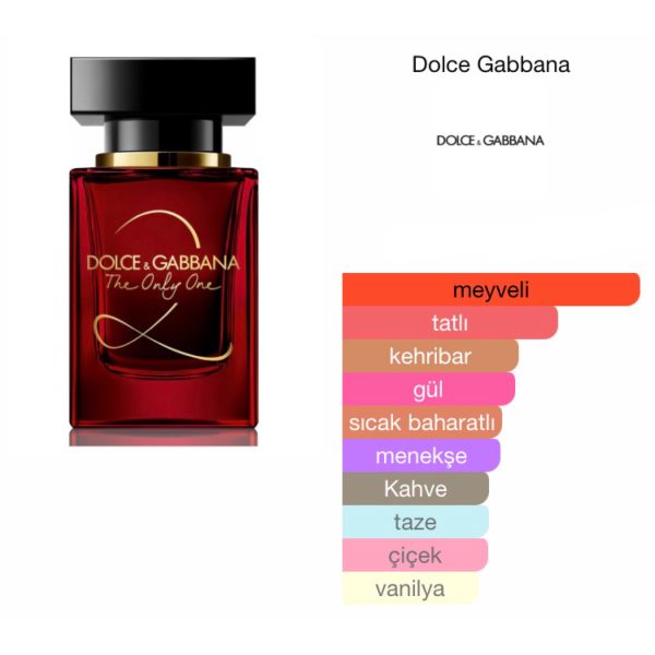 Dolce & Gabbana The Only One 2 EDP 100 ML Kadın Parfüm - Görsel 2