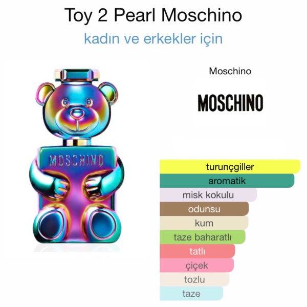 Moschino Toy 2 Pearl EDP 100 ML Unisex Parfüm - Görsel 2