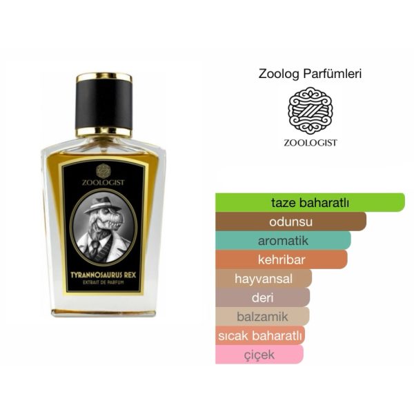 Zoologıst Tyrannosaurus Rex  Extrait De Unisex Parfum 60 ML - Görsel 2