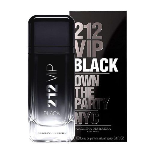 Carolina Herrera 212 Vip Black EDT 100 ML Erkek Parfüm