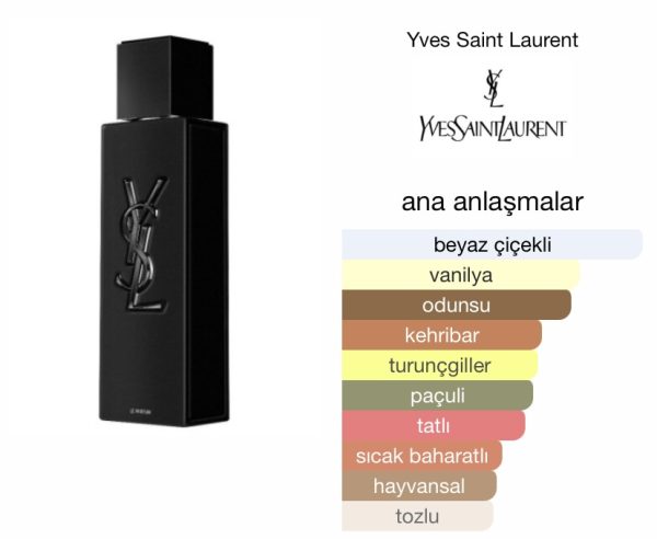 Yves Saint Laurent Myslf Le Parfüm 100 ML Erkek Parfüm - Görsel 2
